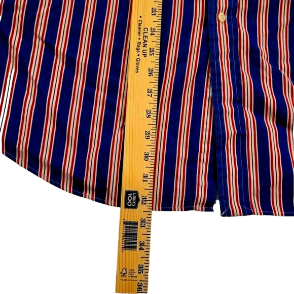 Polo Ralph Lauren Regent Fit Stripe Shirt XXL 18" Neck Button Down - Picture 7 of 7